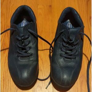 Dr. Scholl's BlueAdvanced Comfort E6Y-05 Leather Walking Tie Shoes Women's 8.5 M